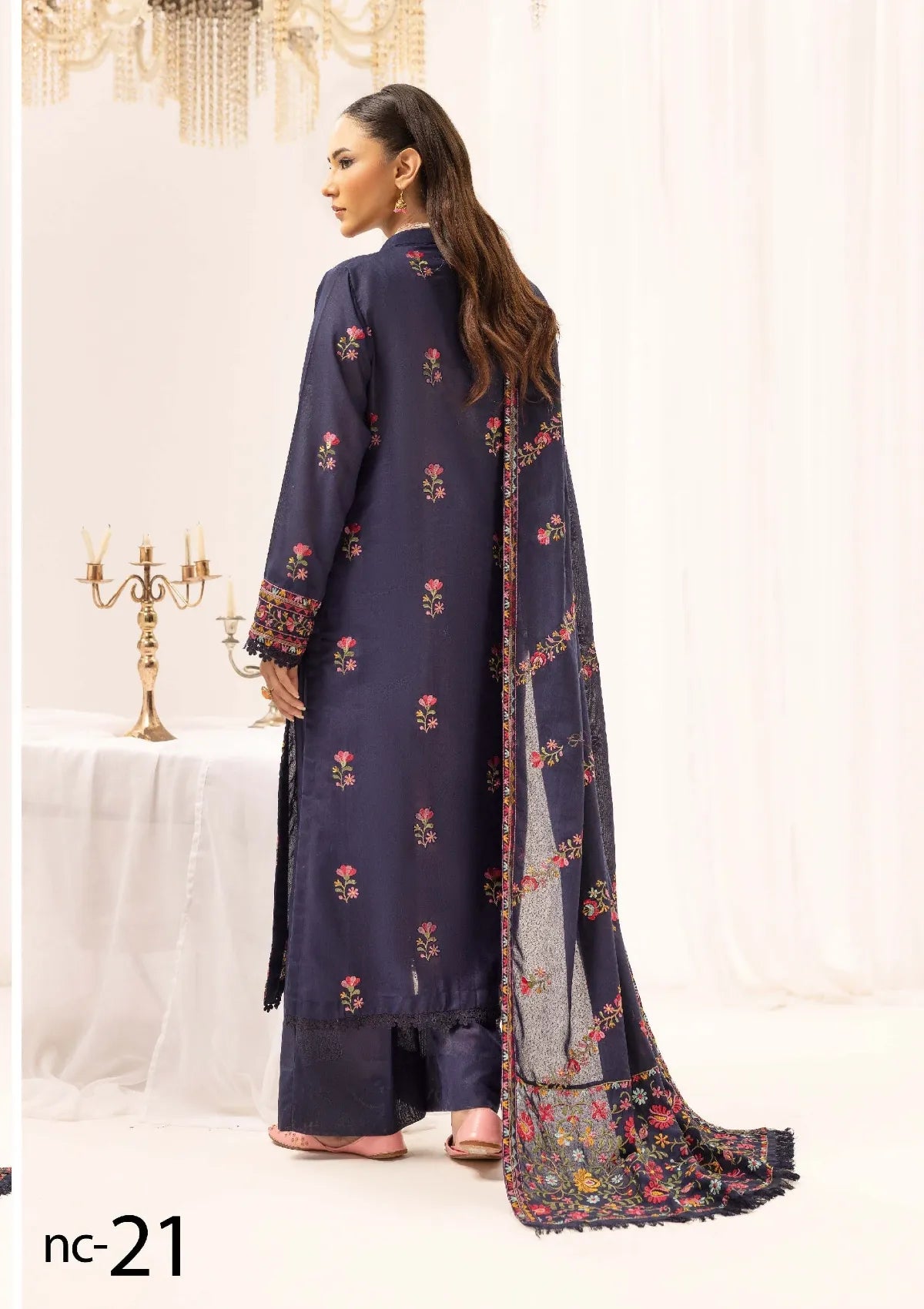 Noor-E-Chasham By Khoobsurat Emb Karandi'25 NC-21