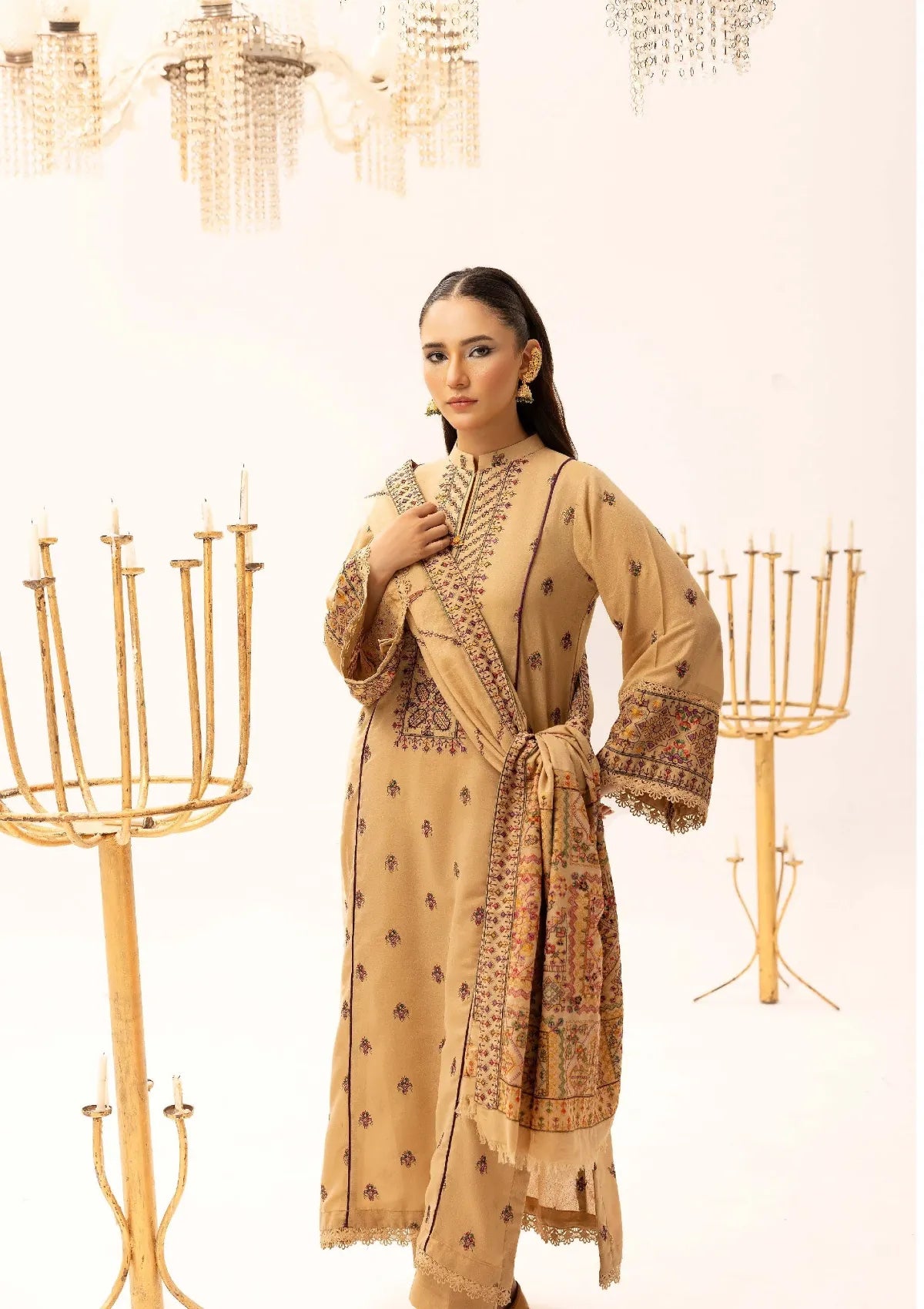 Noor-E-Chasham By Khoobsurat Emb Karandi'25 NC-23