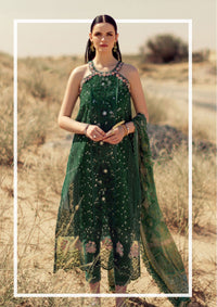 Noor Eid Handwork Laserkari Lawn by Saadia Asad'24 D-08 - Mohsin Saeed Fabrics