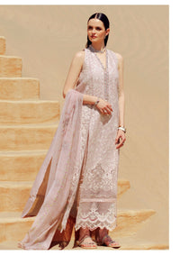 Noor Eid Handwork Laserkari Lawn by Saadia Asad'24 D-07 - Mohsin Saeed Fabrics