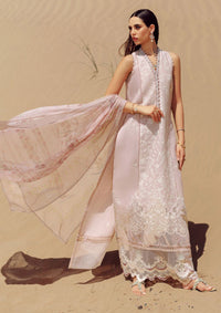 Noor Eid Handwork Laserkari Lawn by Saadia Asad'24 D-07 - Mohsin Saeed Fabrics