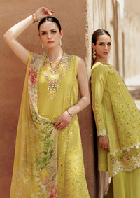 Noor Eid Handwork Laserkari Lawn by Saadia Asad'24 D-01 - Mohsin Saeed Fabrics