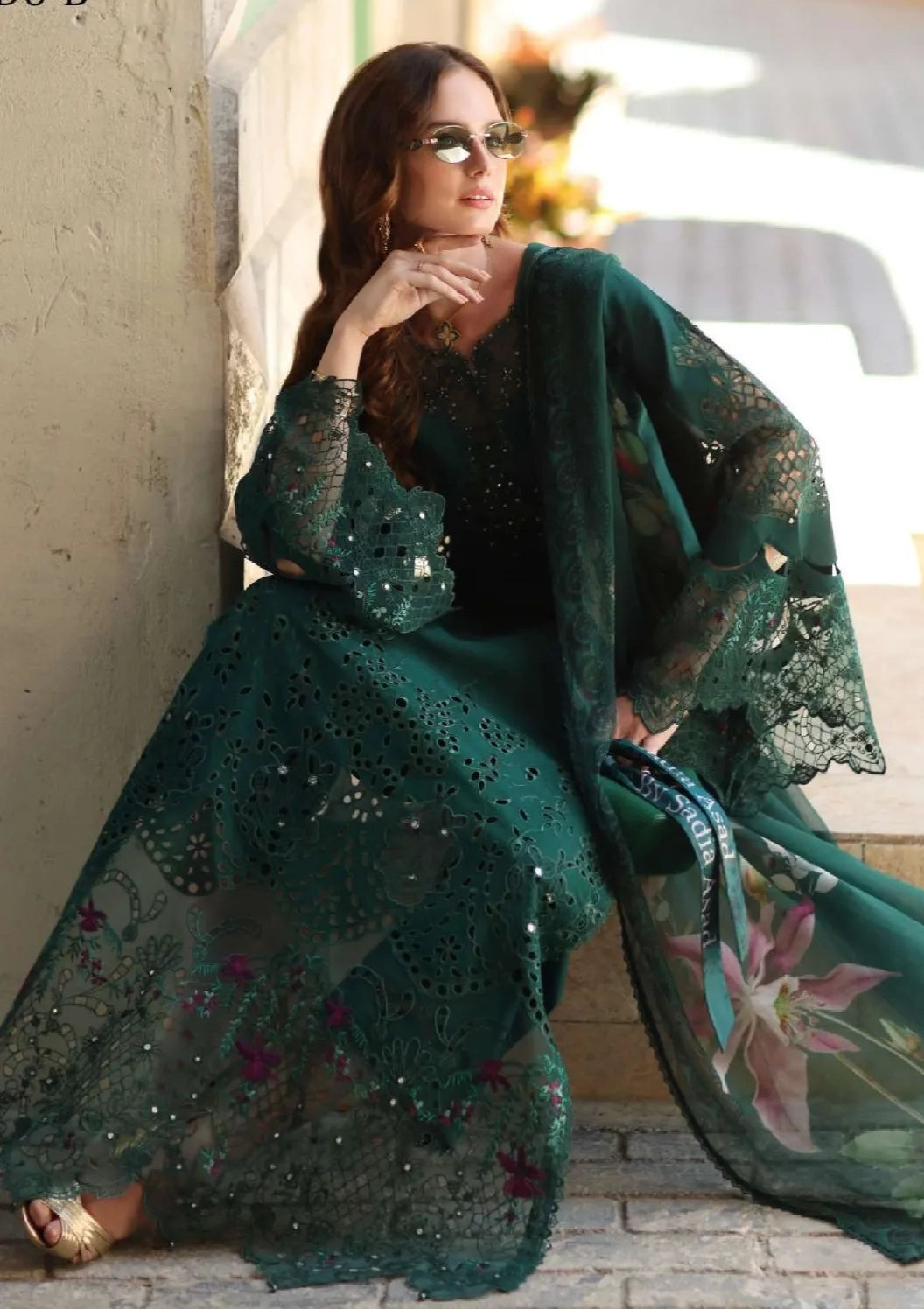 Noor By Saadia Asad Luxe Chikankari'26 D-6B