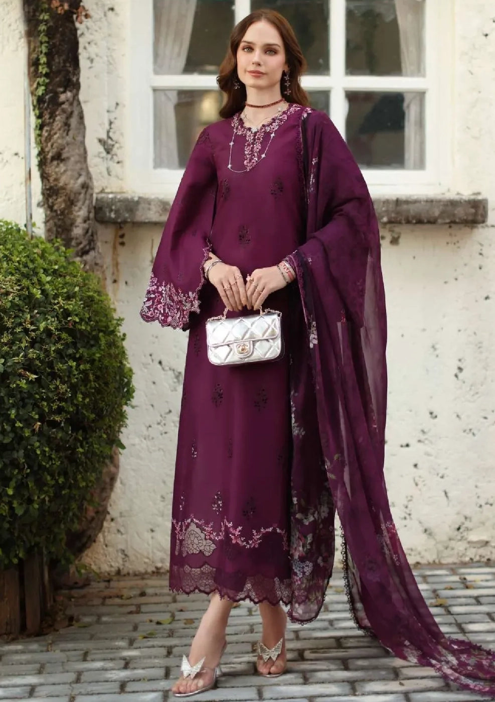 Noor By Saadia Asad Luxe Chikankari'26 D-1A