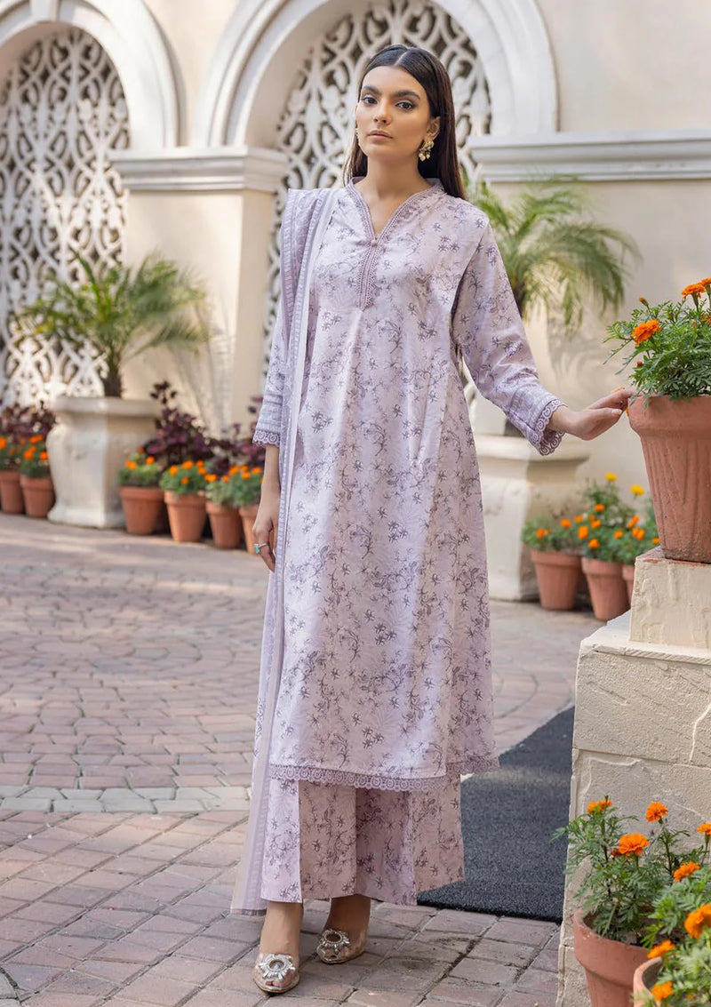 Nur Pastels Printed Slub Linen'23 P-09