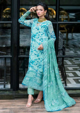 Nureh Ballerina Emb & Embellished Chiffon'25 NU2-150