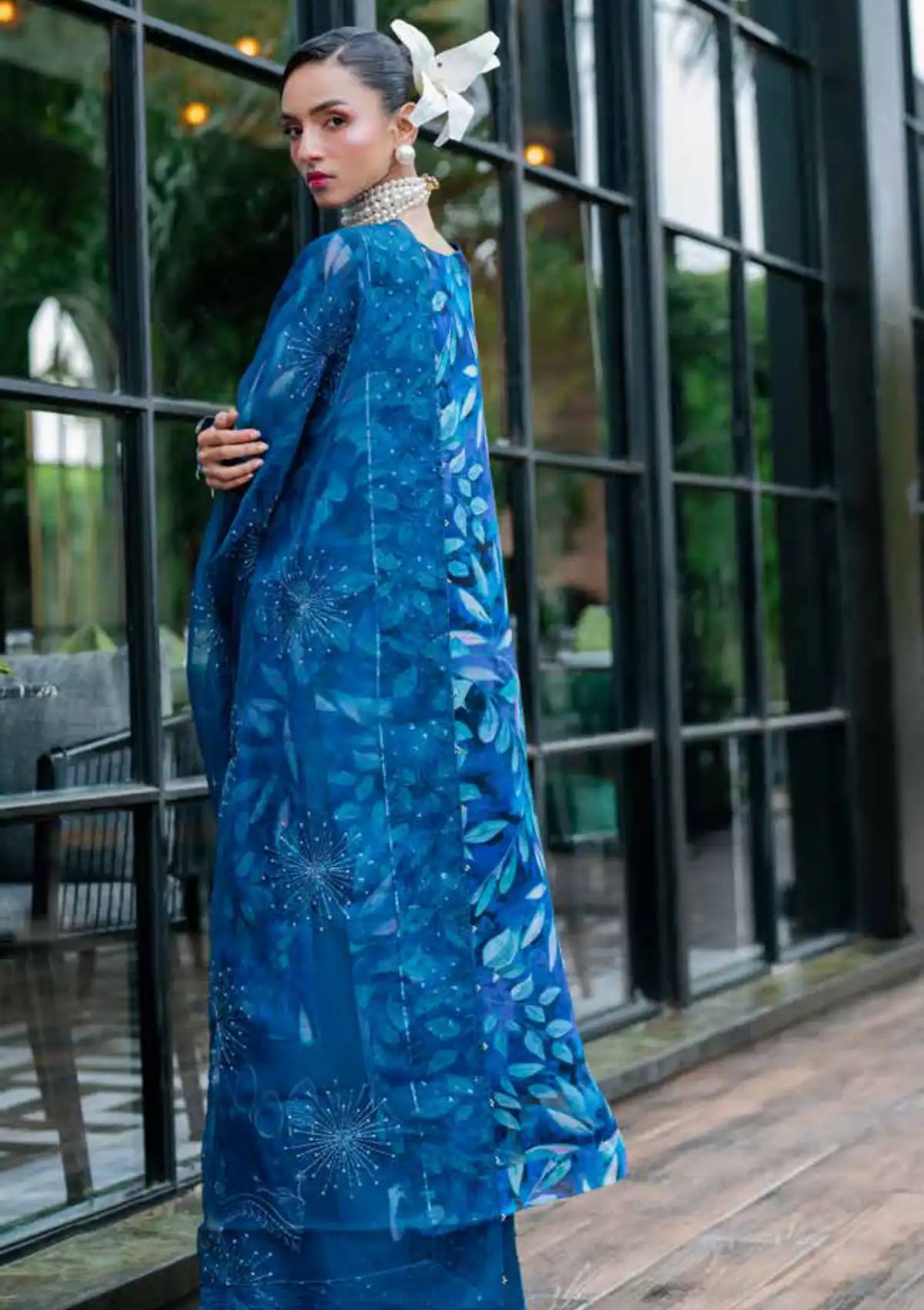 Nureh Ballerina Emb & Embellished Chiffon'25 NU2-153