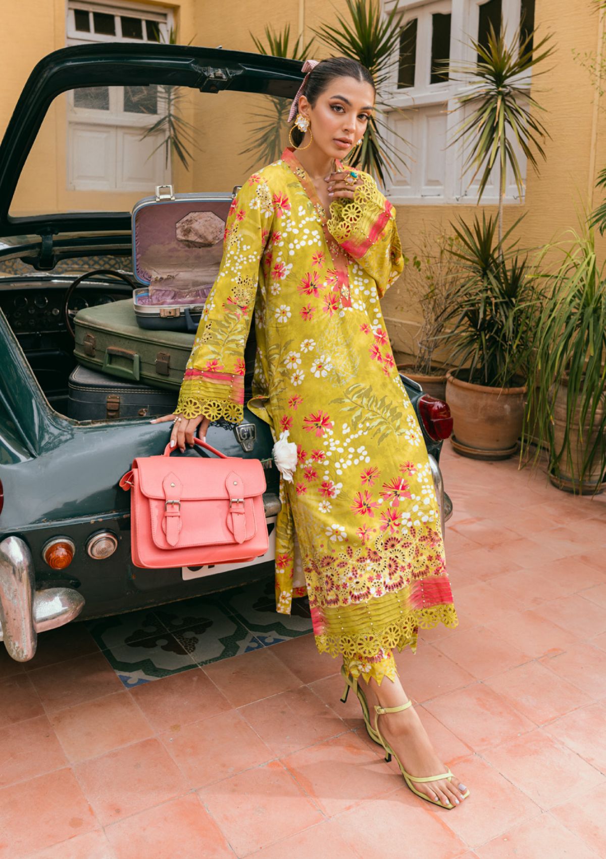 Nureh Ballerina Unstitches 2 Piece'23 NU2-116 - Mohsin Saeed Fabrics