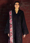 Embroidered Chikankari Khaddar Shirt in gorgeous black color. 