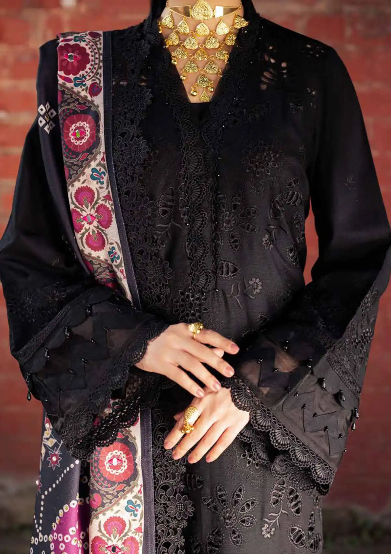 zoom image of Embroidered Chikankari Khaddar Shirtand sleeves. 