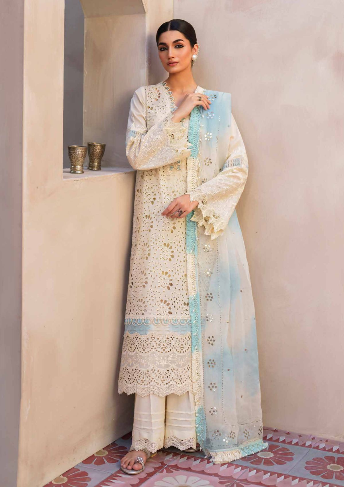 Nureh Dhoop Kinaray Bazaar Series'24 NS-140 - Mohsin Saeed Fabrics