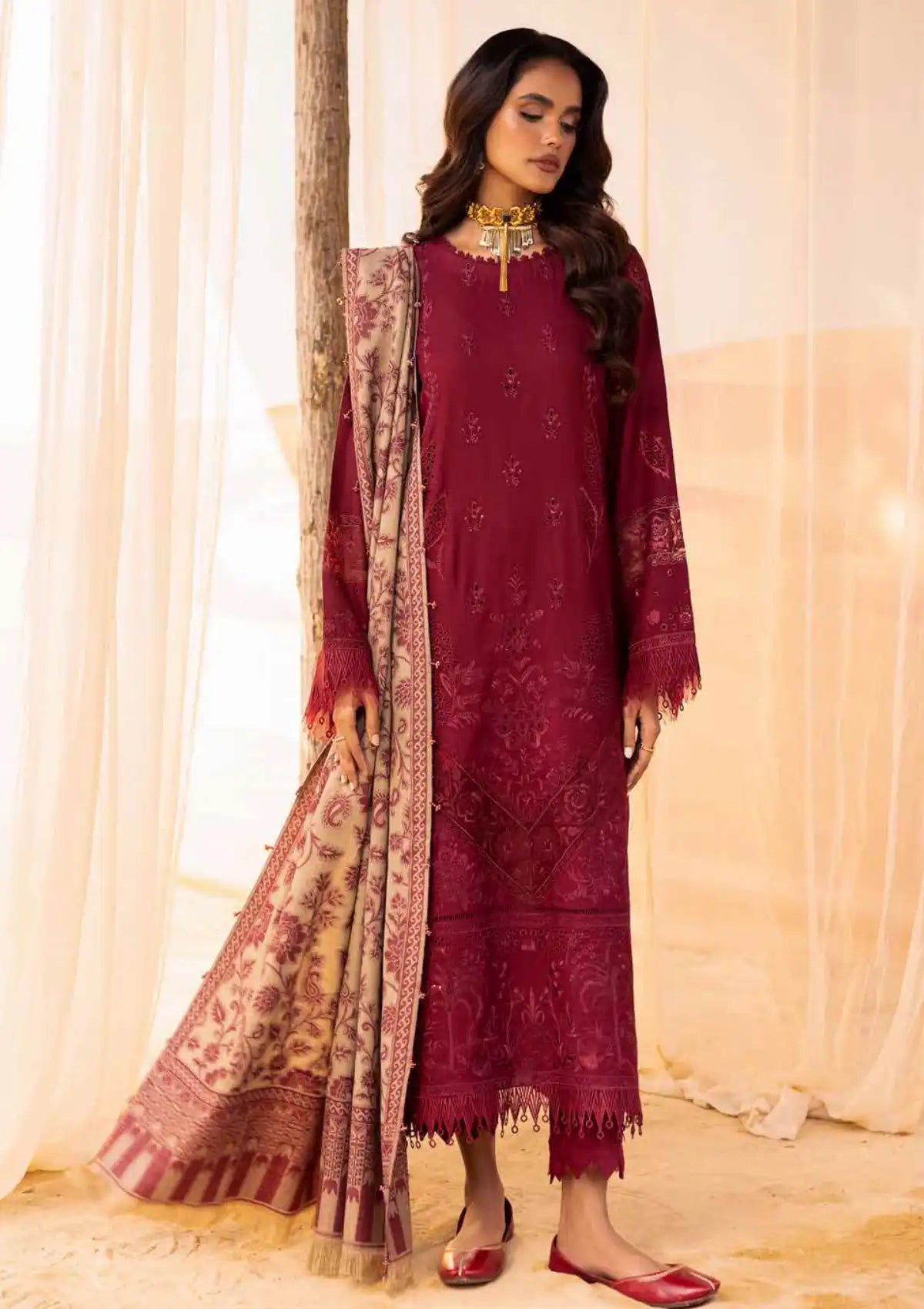 Nureh Exclusive Luxury Shawl'24 NE-64
