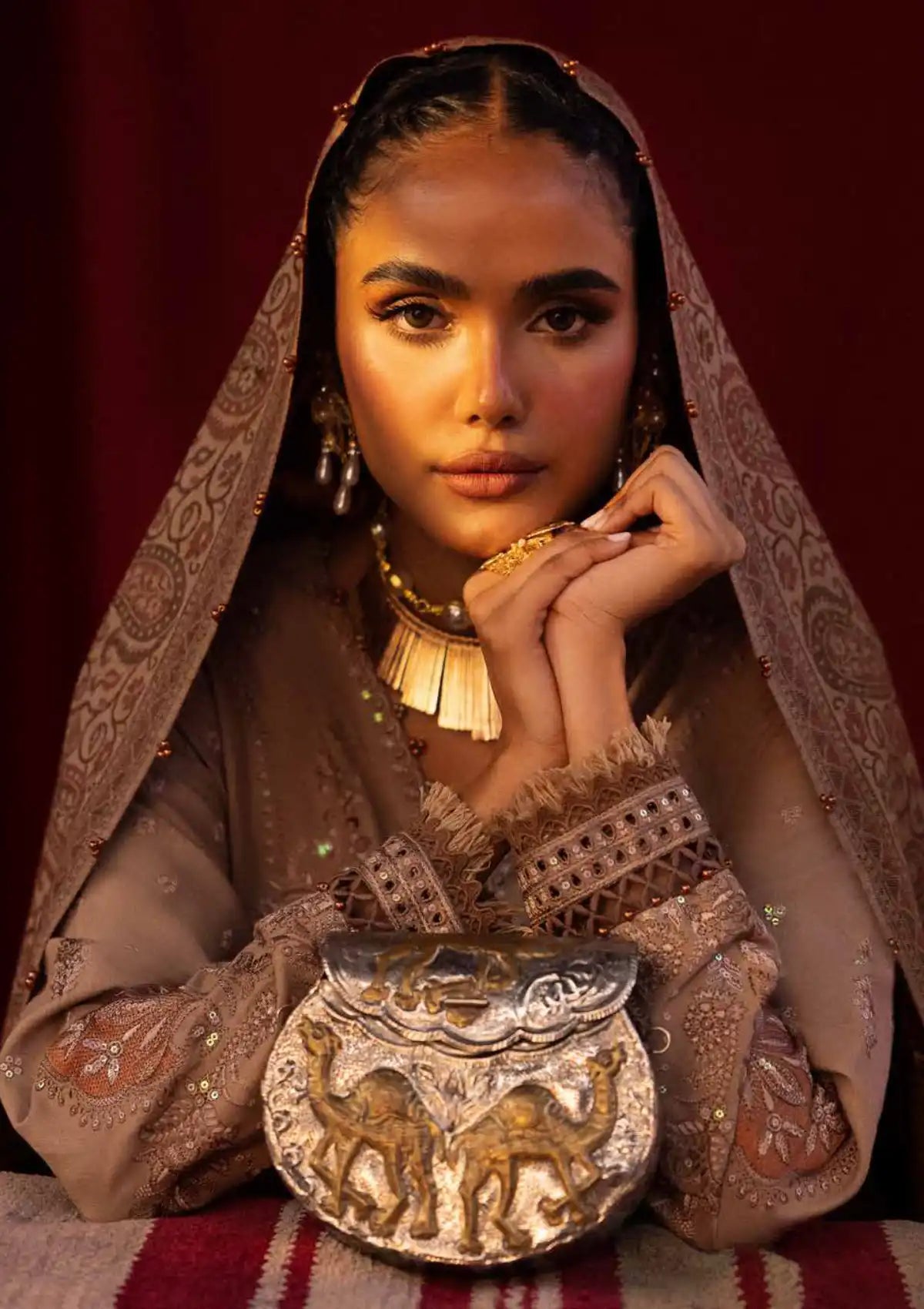 Nureh Exclusive Luxury Shawl'24 NE-65