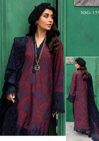 Nureh Gardenia Emb Printed'24 NSG -159