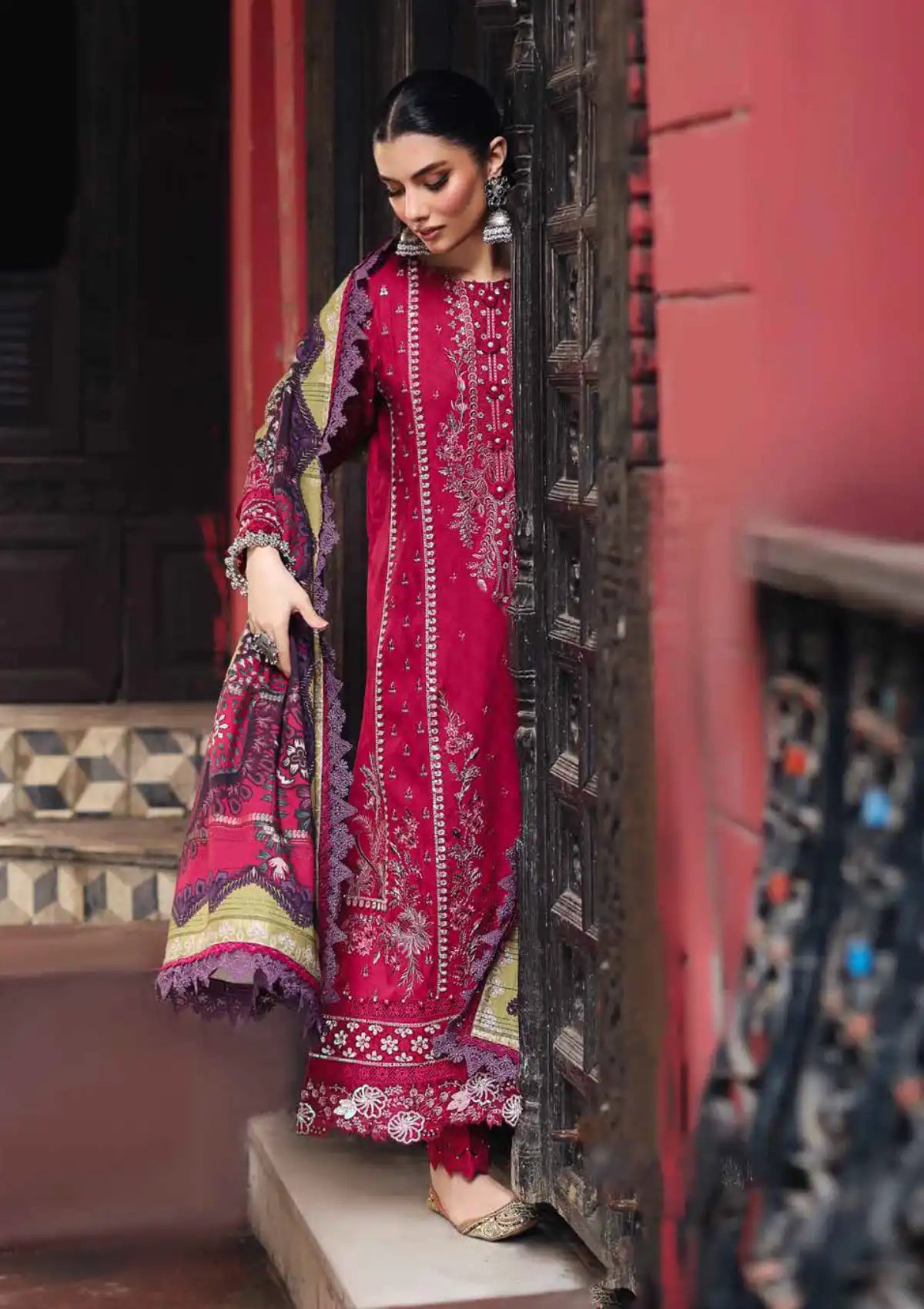 Nureh Maya Emb Linen'24 NW-80