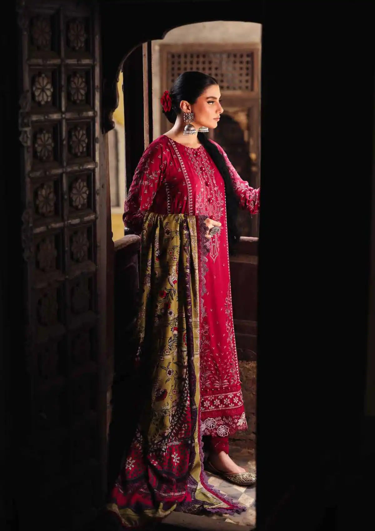 Nureh Maya Emb Linen'24 NW-80