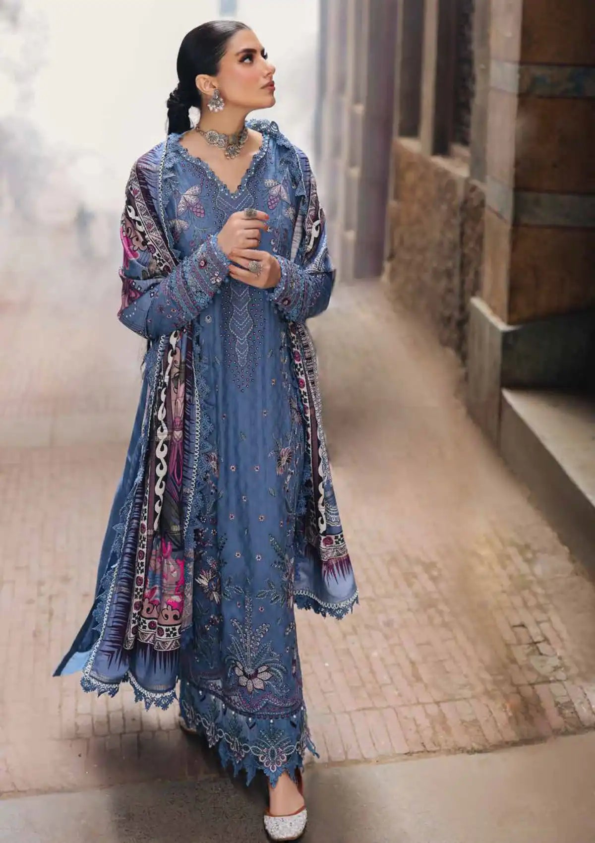 Nureh Maya Emb Linen'24 NW-85
