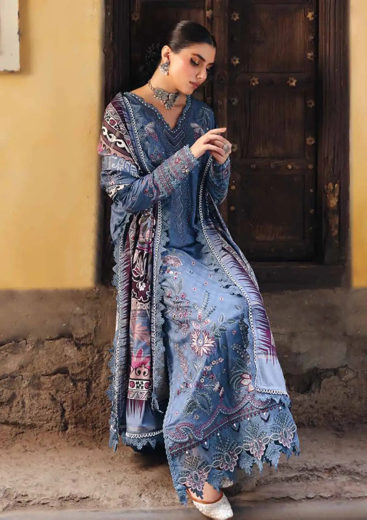 Nureh Maya Emb Linen'24 NW-85