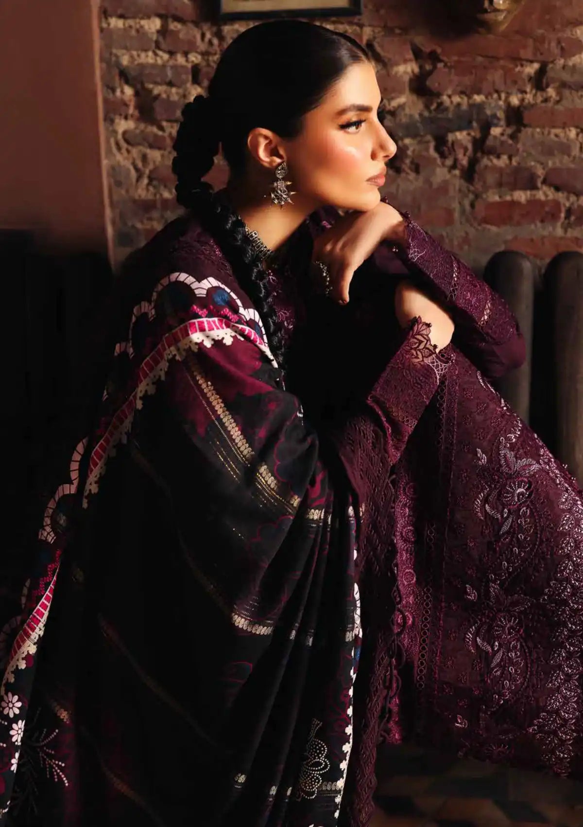 Nureh Maya Emb Linen'24 NW-86