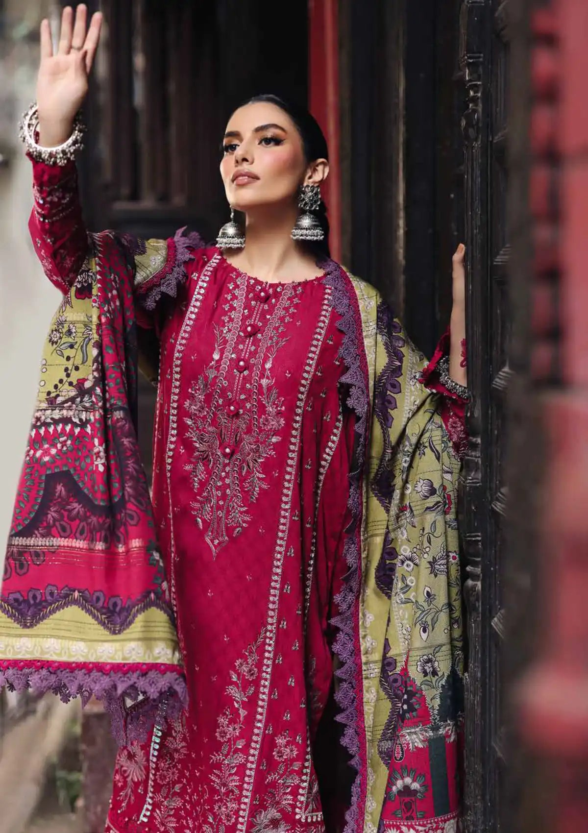 Nureh Maya Emb Linen'24 NW-80