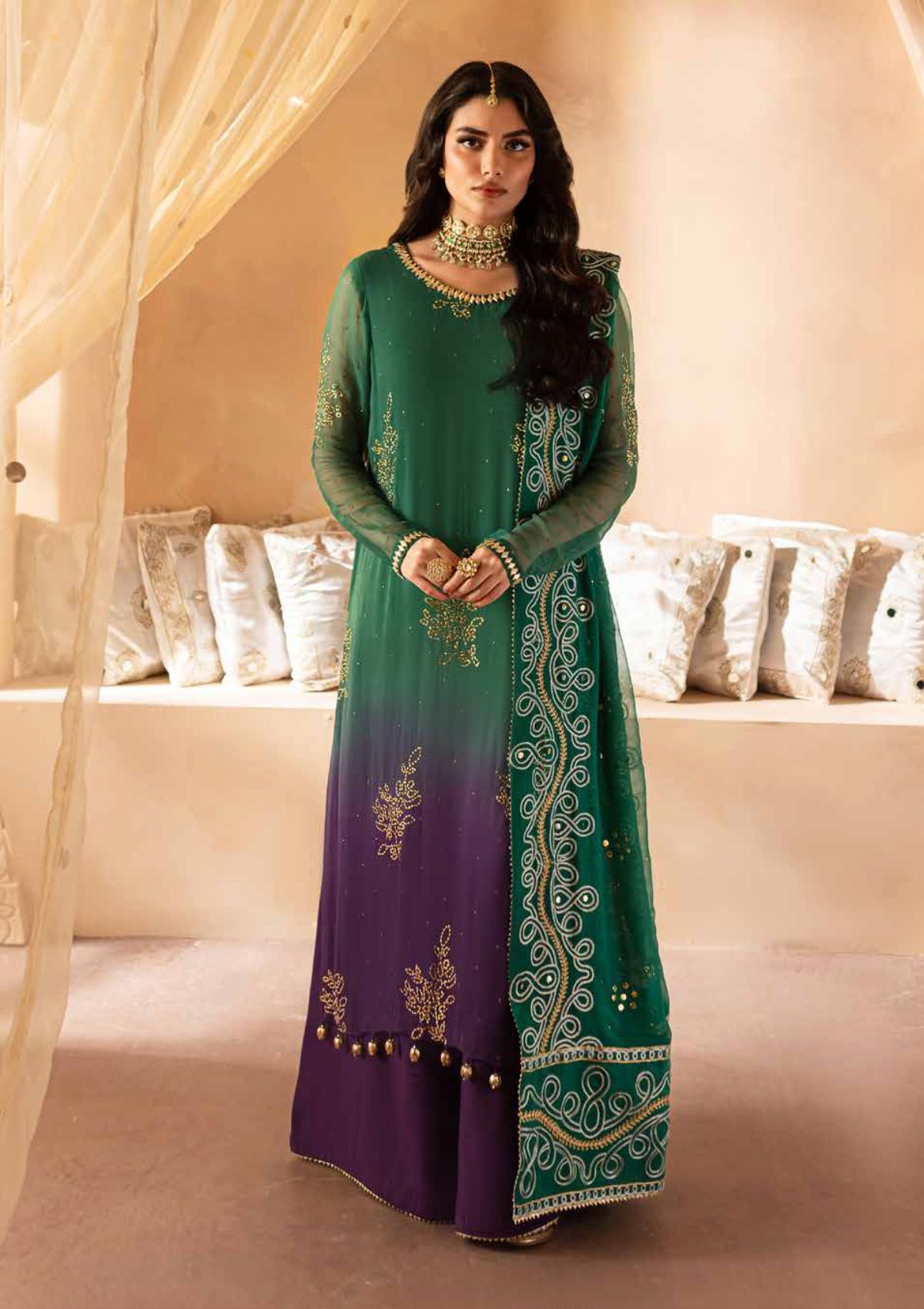 Nureh Mukeshkari Mukesh Chiffon'25 MK-01