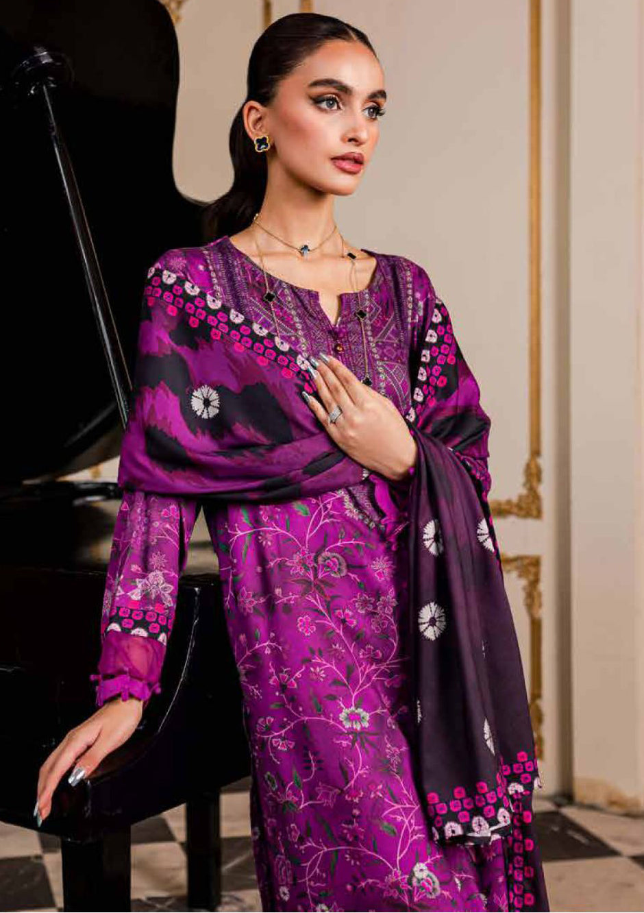 Nureh Signature Prints'23 SP-79 - Mohsin Saeed Fabrics