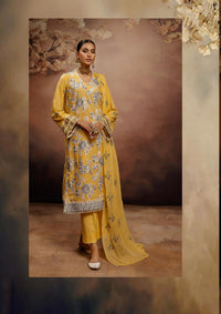 Omnia Signature Lawn By Khoobsurat'23 SL-202 - Mohsin Saeed Fabrics