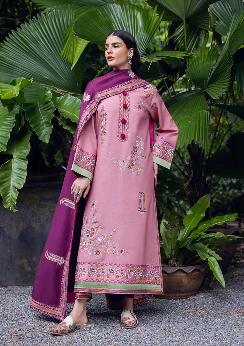 Mushq Hemline Symphony Karandi'25 D-09 Opal Gleam