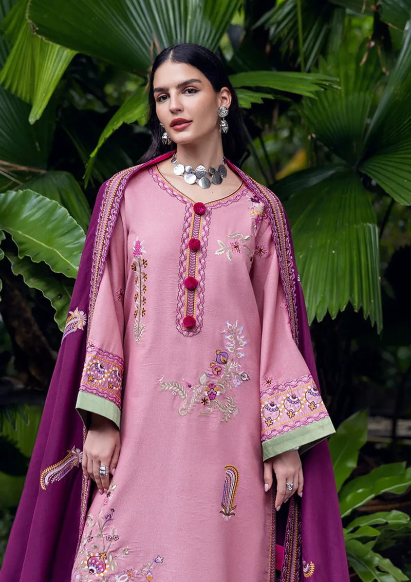 Mushq Hemline Symphony Karandi'25 D-09 Opal Gleam