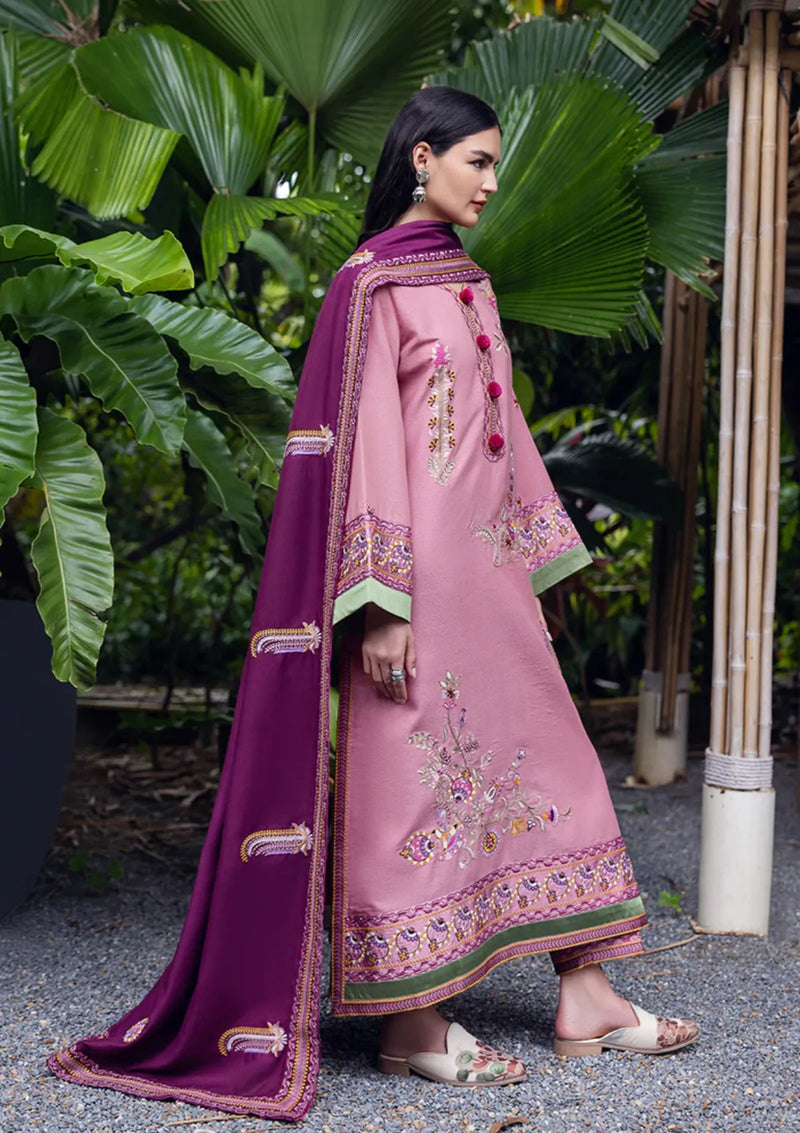 Mushq Hemline Symphony Karandi'25 D-09 Opal Gleam