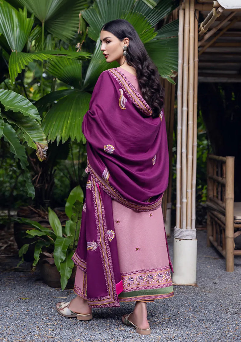 Mushq Hemline Symphony Karandi'25 D-09 Opal Gleam