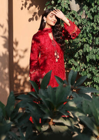 Roheenaz Summer Reverie Luxury Lawn'26 D-201 Opaline