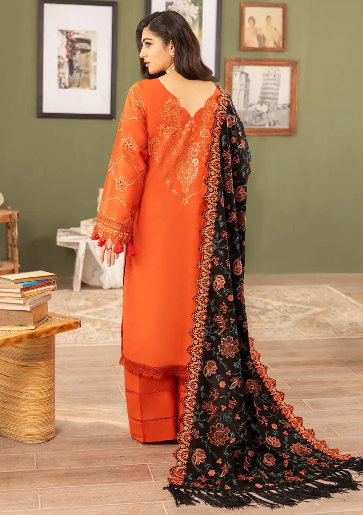 Raabi Orchid Luxury Emb Edit'23 RB-05 - Mohsin Saeed Fabrics