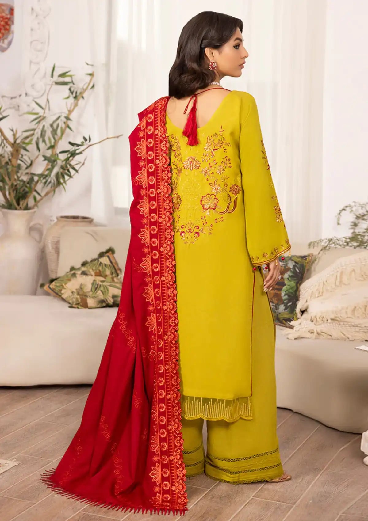Raabi Orchid Luxury Emb Edit'23 RB-06 - Mohsin Saeed Fabrics