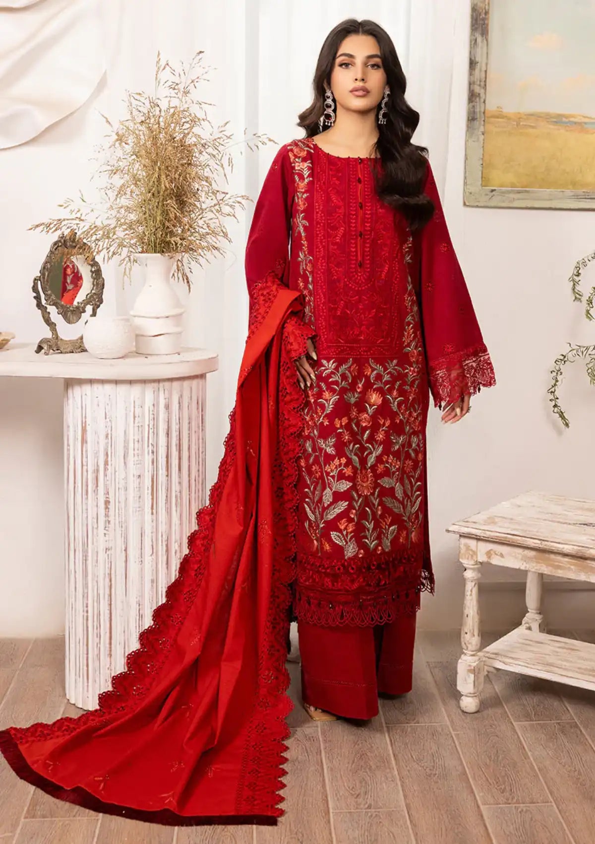 Raabi Orchid Luxury Emb Edit'23 RB-08 - Mohsin Saeed Fabrics