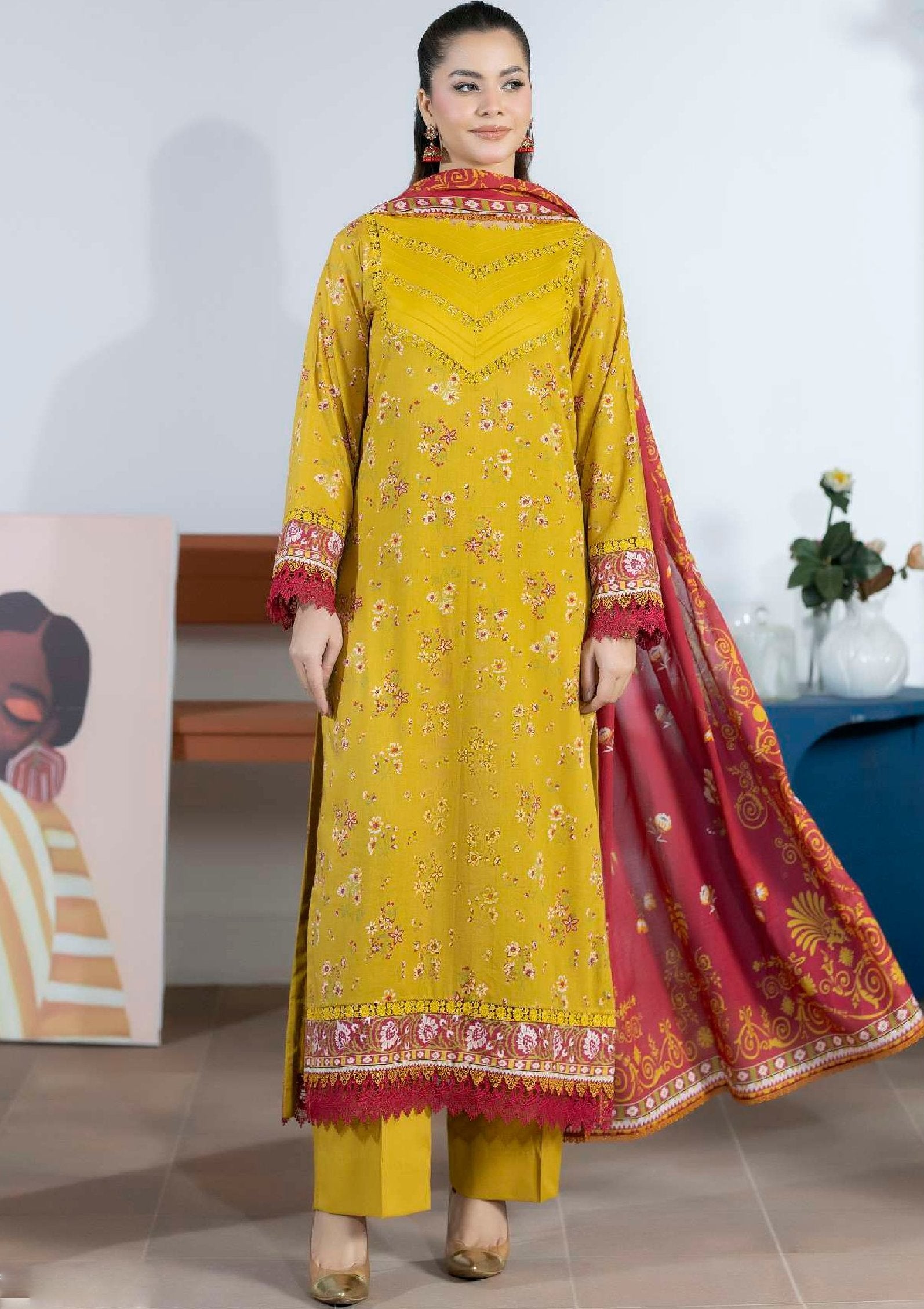 Parisa By Wania Summer Lawn Vol-1'26 WL-108