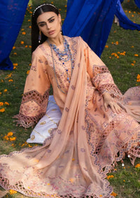 Alizeh Rawayat Luxury Lawn'24 D-09 Nazmin