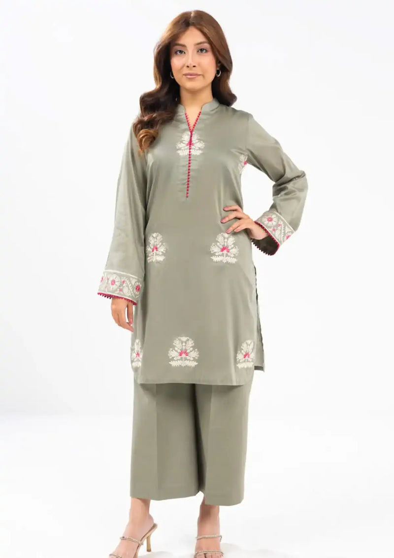 Al Karam Winter'24 Vol-01 2Pc PF-56.1-24-Light Green