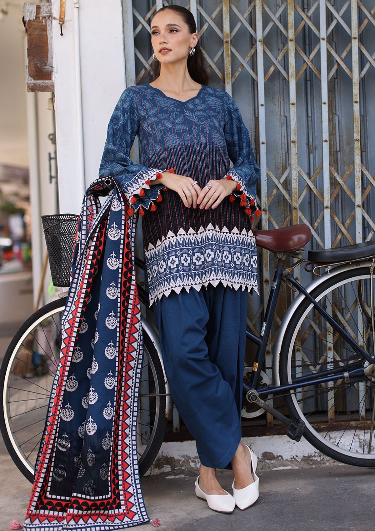 Gul Ahmed Printed Khaddar'26 K-52048