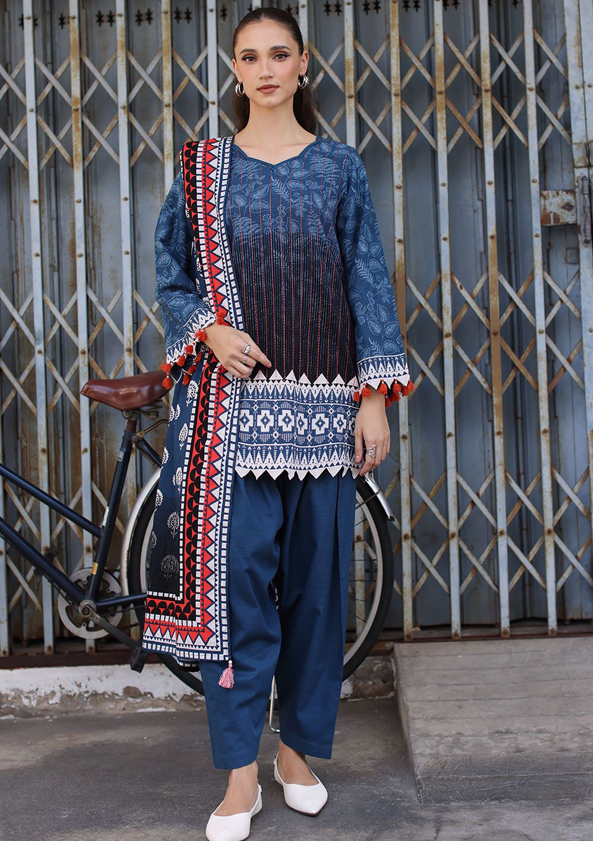 Gul Ahmed Printed Khaddar'26 K-52048