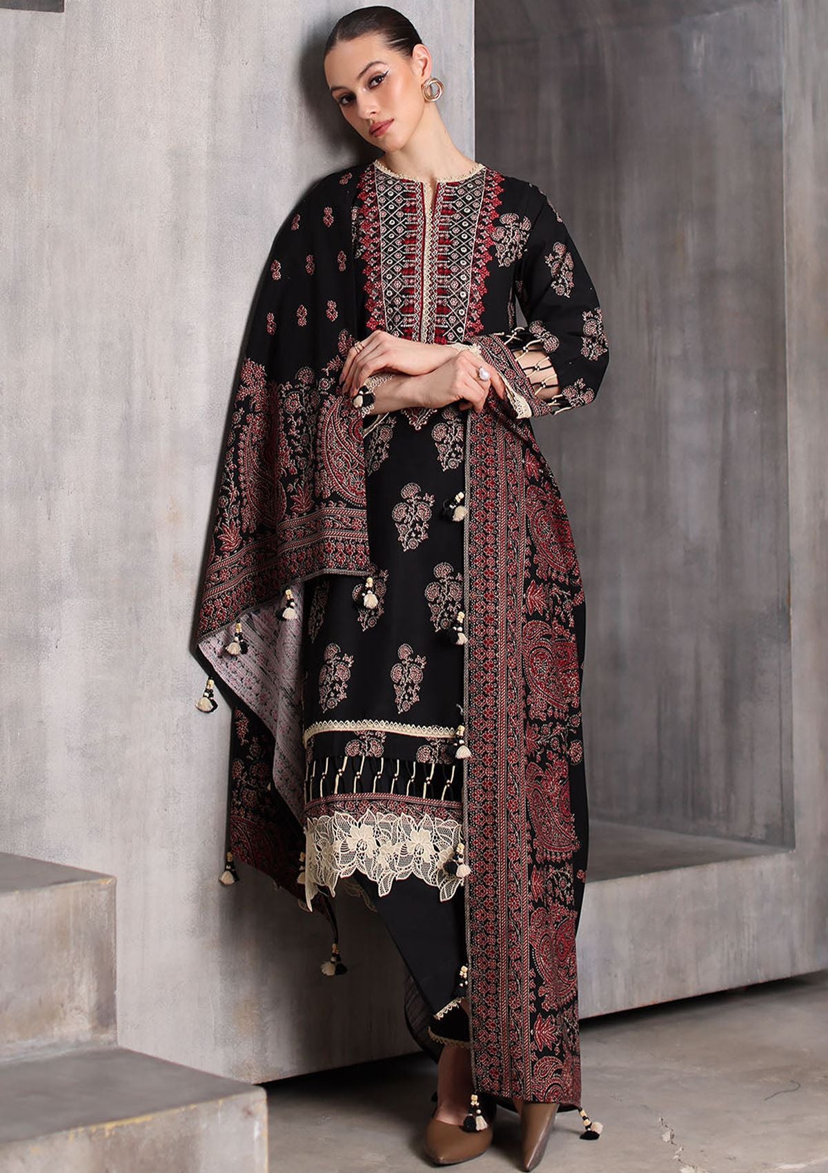 Gul Ahmed Printed Khaddar'26 K-62076