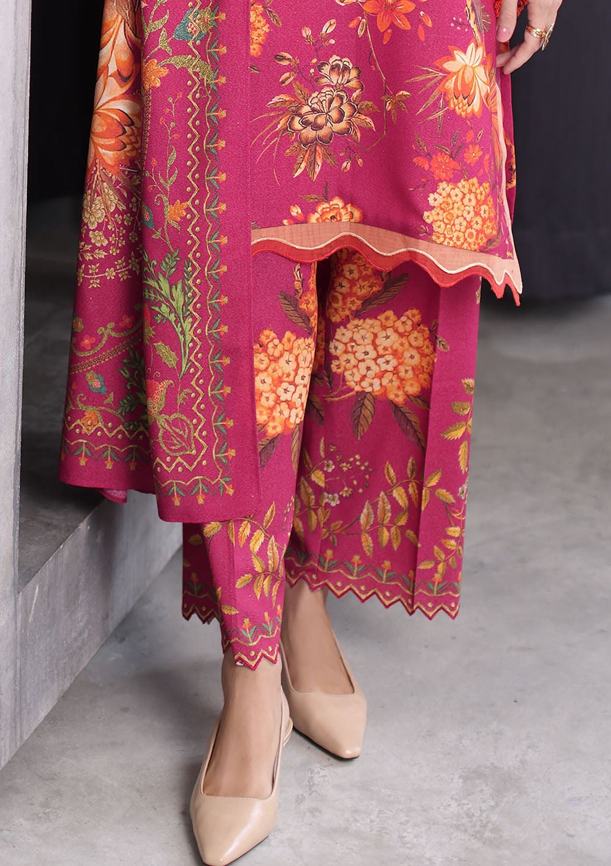 Gul Ahmed Printed Karandi'26 AY-62025