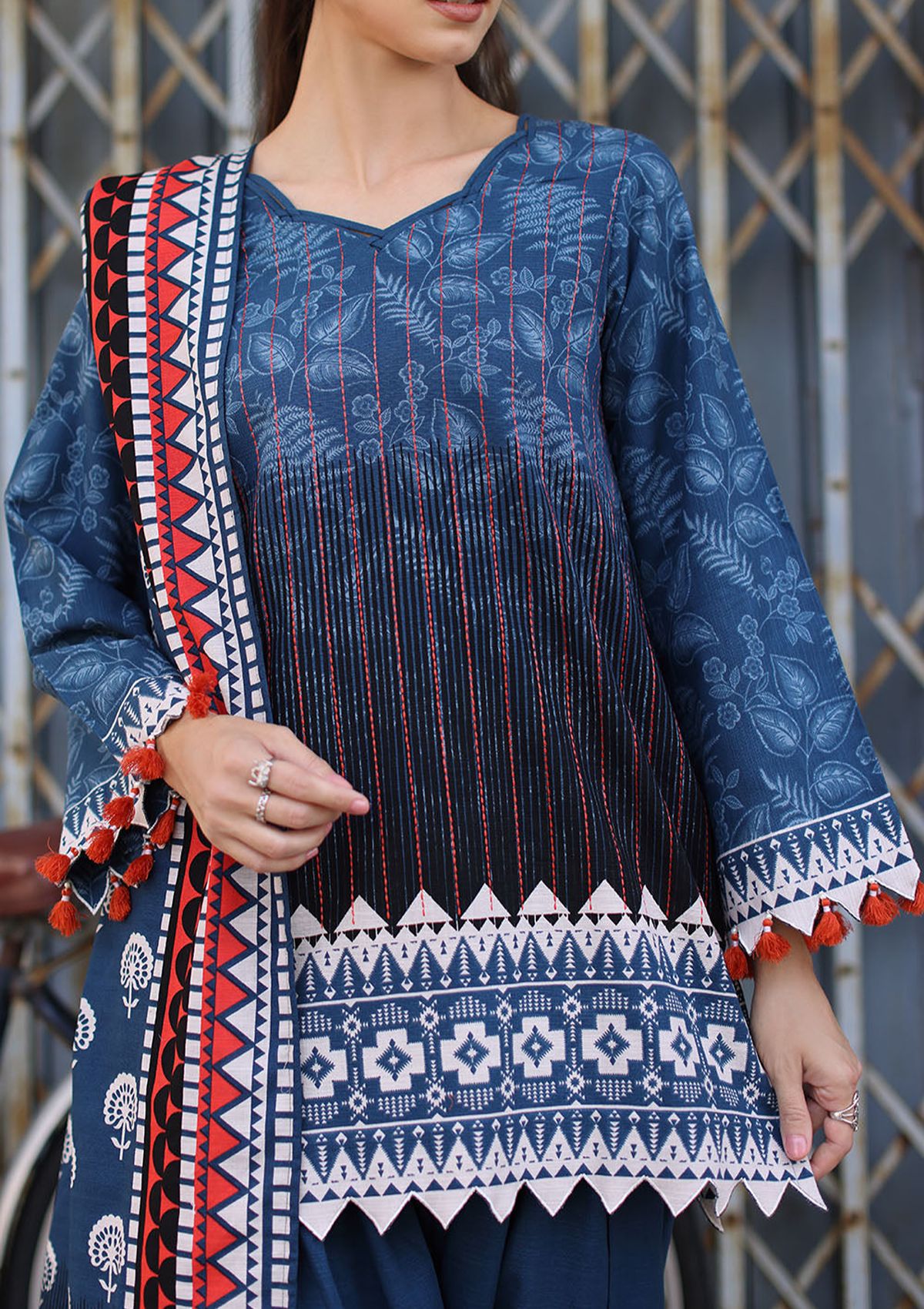 Gul Ahmed Printed Khaddar'26 K-52048