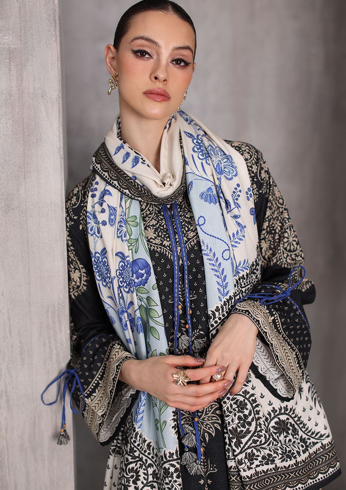 Gul Ahmed Printed Karandi'26 AY-62024