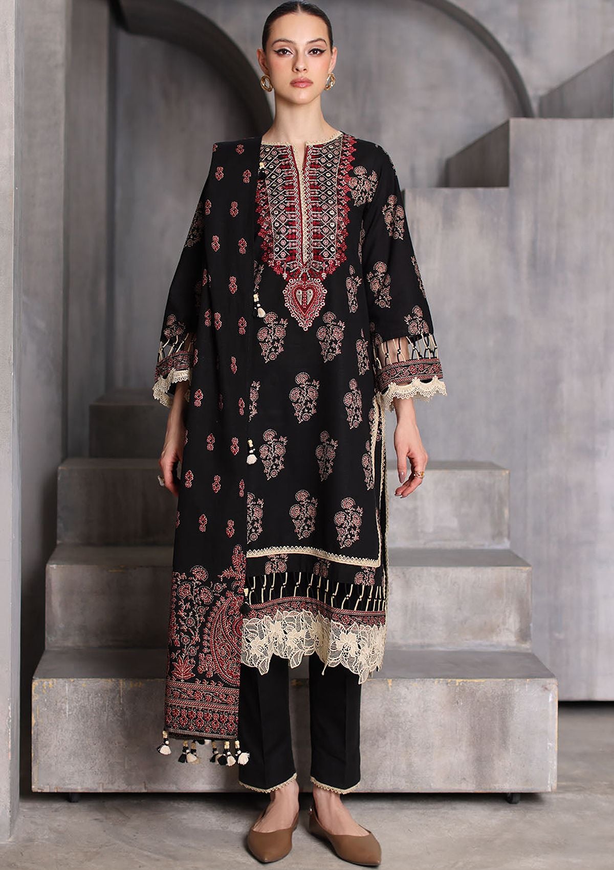 Gul Ahmed Printed Khaddar'26 K-62076