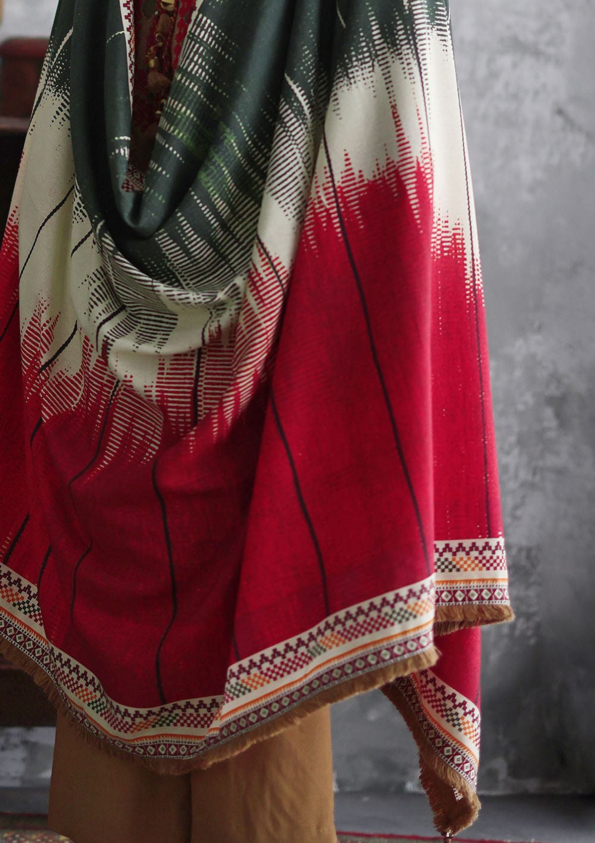 Gul Ahmed Emb Printed Karandi'26 AY-62015