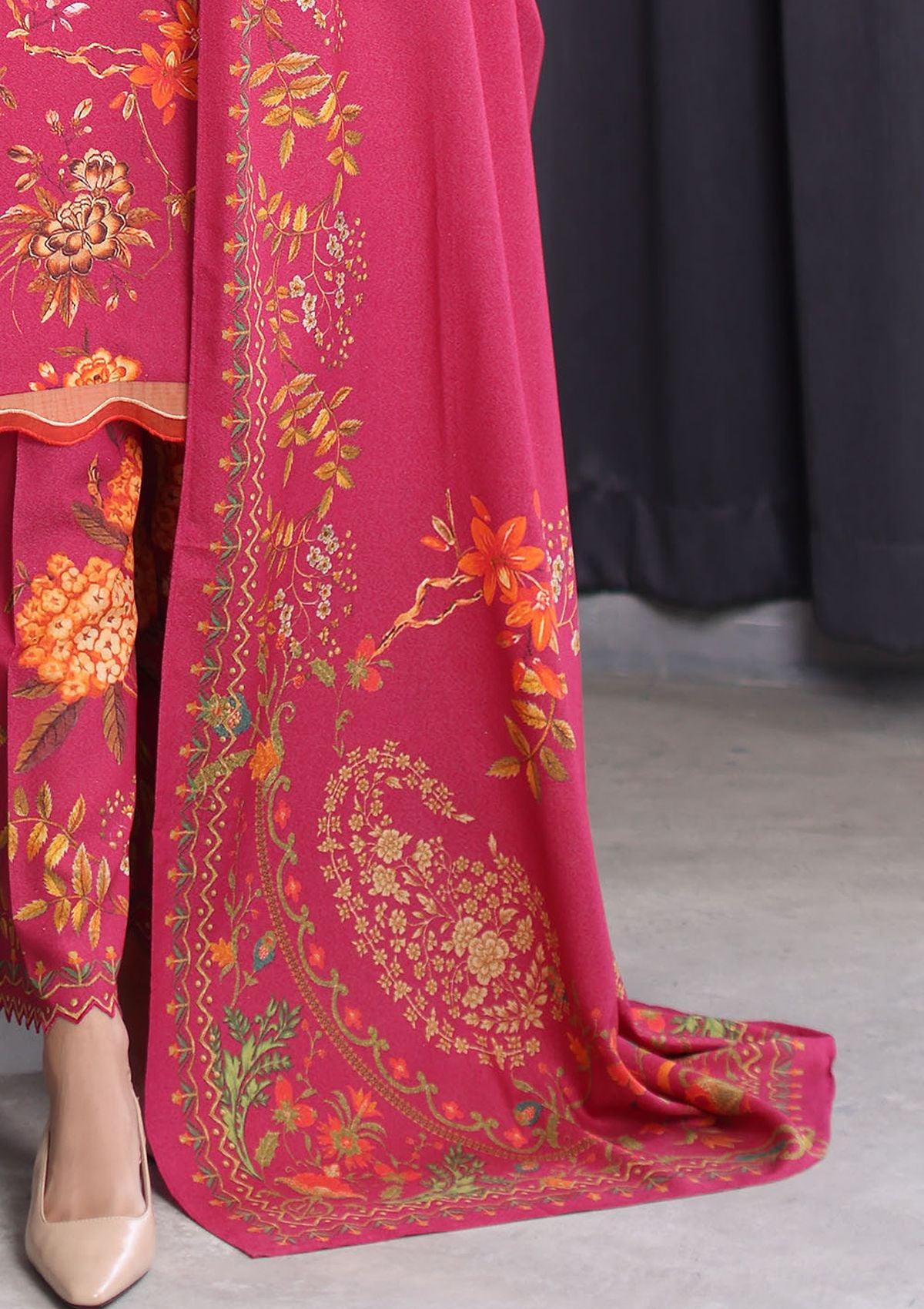 Gul Ahmed Printed Karandi'26 AY-62025
