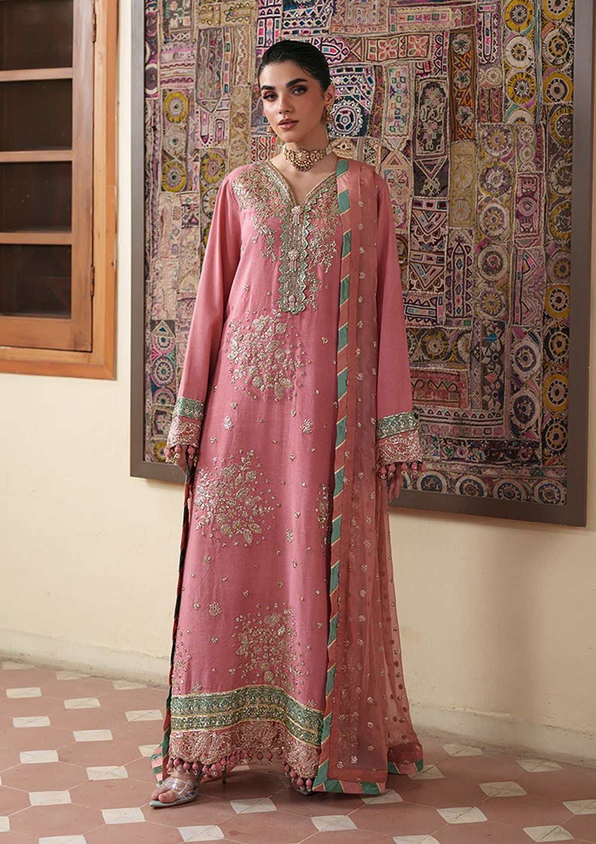 Roheenaz Mah-e-Noor Silk'26 D-02 Pari Rukh