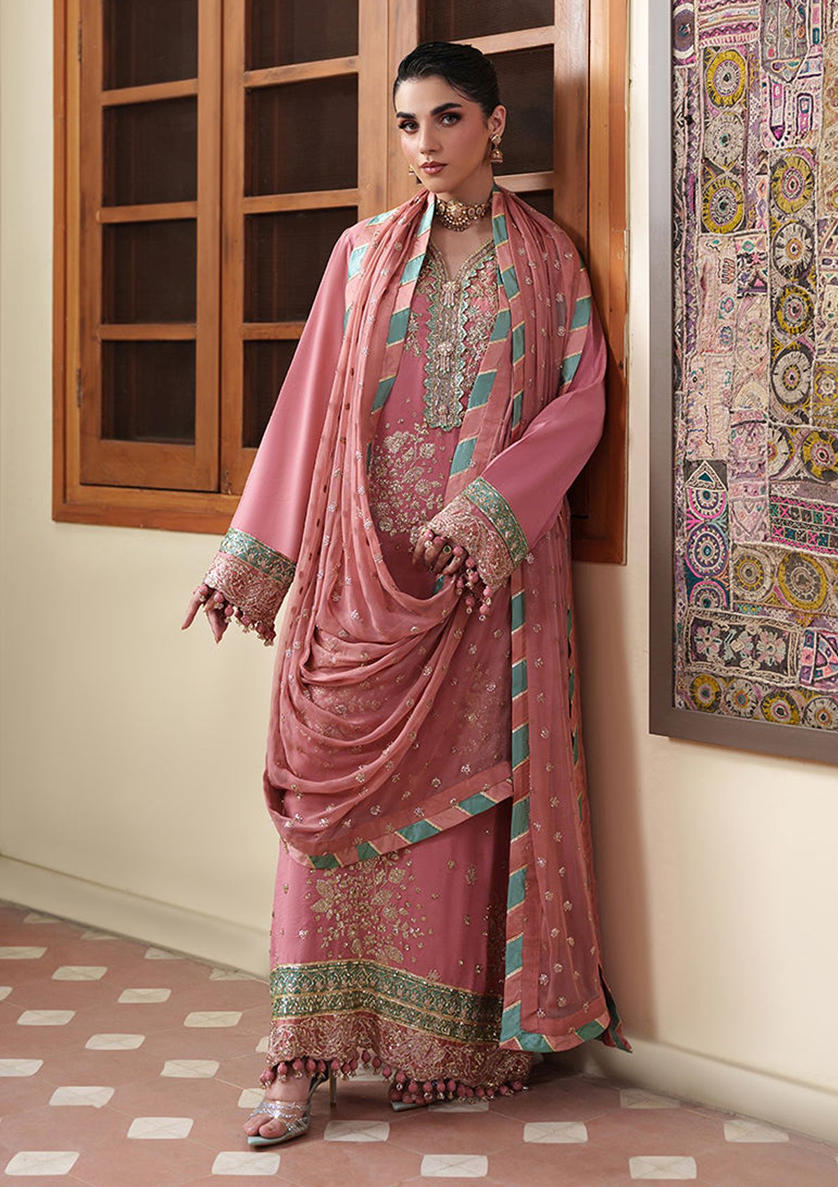 Roheenaz Mah-e-Noor Silk'26 D-02 Pari Rukh