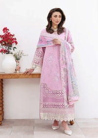 Roheenaz Floral Reveire Luxury Lawn'26 RNZ-604 Pastel Dream